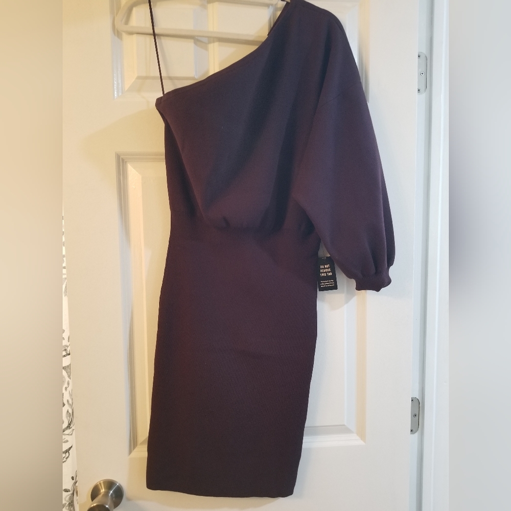 Brand New Express Off the Shoulder Sweater Dress